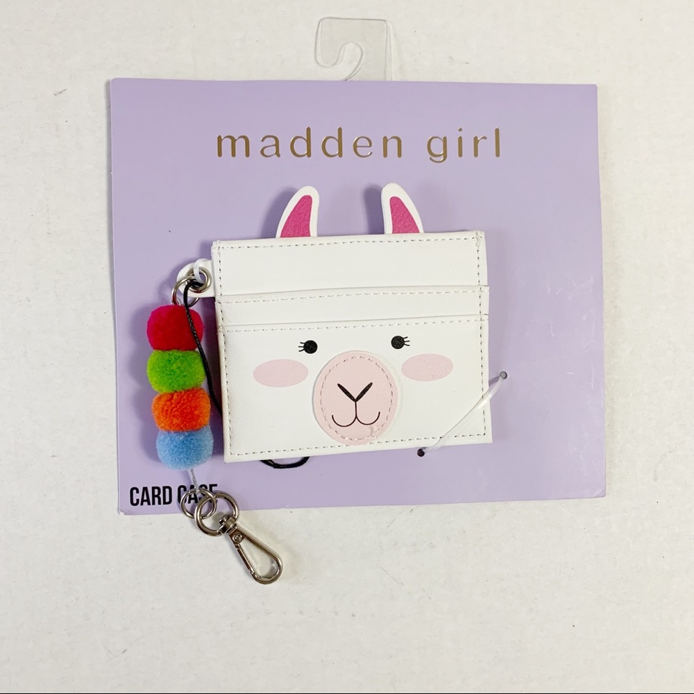 NEW Madden girl Lama card case